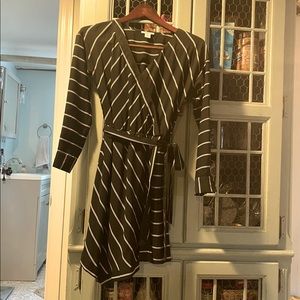 Bar Three Wrap Dress